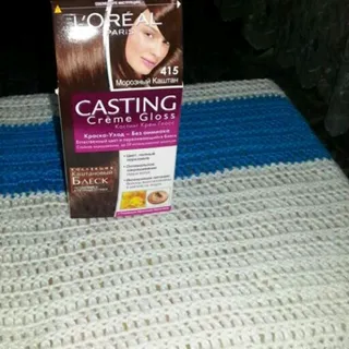 Loreal Casting Hair Dye 415 Frosty Chestnut — photo 8