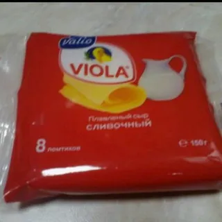 Cheese Viola Creamy Processed Slices 45% 150g — photo 7