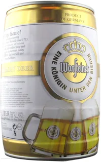 Warsteiner Premium Verum Light Beer 5L Can — photo 5
