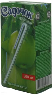 Sadochok Apple Nectar Tetra Pak 500ml — photo 3