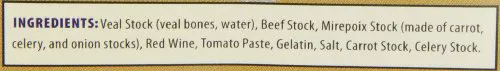 More Than Gourmet Глас де VIANDE золотом, 1,5 унції, 6 пак.