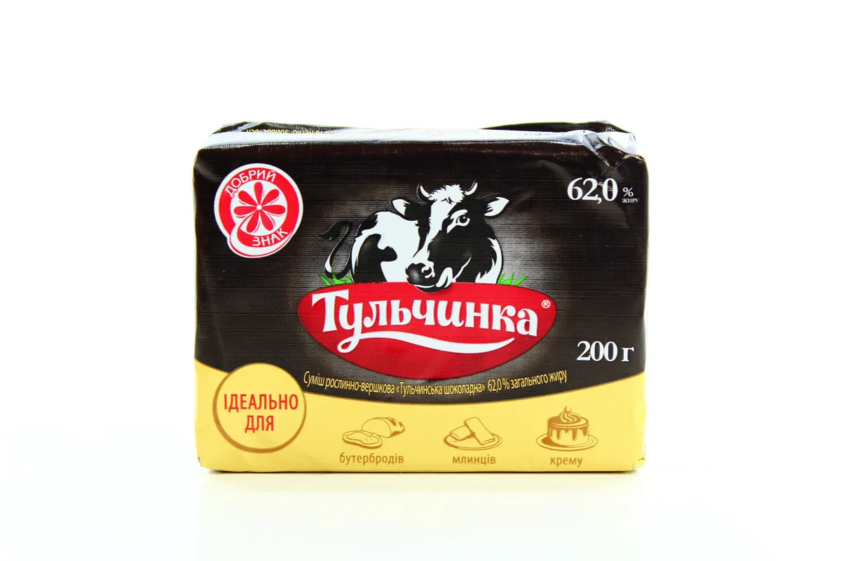 Tulchynka Chocolate Spread 62% 200g