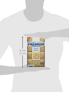 Premium Original Salted Crackers Fresh Stack, 13.6 oz box (6 pack) — photo 3