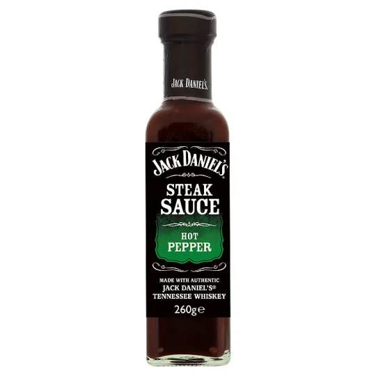 J Daniel Hot Pepper BBQ Sauce, 260g