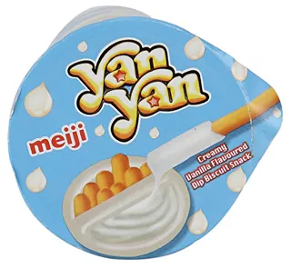 Meiji YAN YAN Vanilla Cream Biscuit 50g — photo 8
