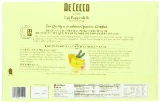De Cecco Egg Pappardelle Pasta, 8.8 oz — photo 3