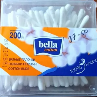 Bella Cotton Hygienic Cotton Swabs 200 pcs — photo 2