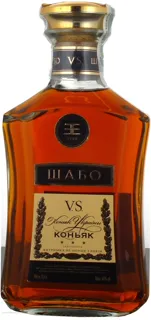 Shabo VS 3 Stars Cognac 40% Glass Bottle 0.5L — photo 2