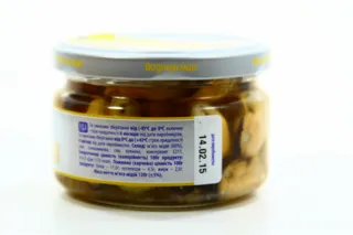 Vodnyi Mir mussels in oil glass jar 200g — photo 3