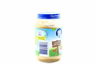 Gerber Fruit-Yogurt Puree Grape-Apple-Apricot Sugar-Free with Vitamin C for Children from 6 Months Glass Jar 190g — photo 2