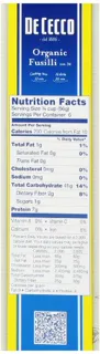 De Cecco Organic Fusilli Pasta, 12 oz (12 pack) — photo 5