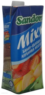 Multifruit Mixx Nectar Banana Apple Strawberry 0.5L Tetra Pak — photo 2