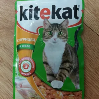Kitekat Adult Cat Food Chicken in Jelly 100g — photo 2