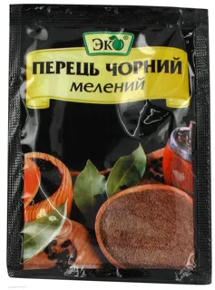 Eko Black Ground Pepper 20g — photo 2