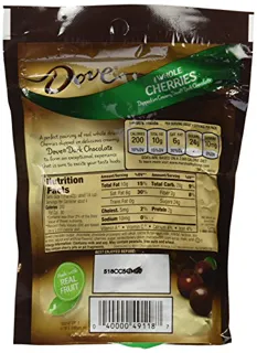 Dove Real Fruit Dipped in Dark Chocolate - Whole Cherries - 6 oz — photo 2