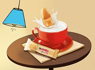 Ferrero Nutella Ready-to-Eat Crispy Mini Baguette Wafers with Creamy Nutella Filling, 8 pcs, 153g, Pack of 4 [Italian Import] — photo 6