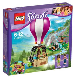 Lego Friends Hot Air Balloon in Heartlake for Kids 6-12 years, 254 Pieces — photo 2