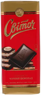 Svitoch Dark Chocolate Tiramisu Flavor 85g — photo 2