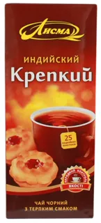 Lisma Black Strong Indian Baikhovy Tea 25 Bags — photo 5