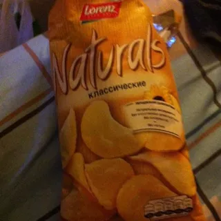 Lorenz Naturals Classic Salted Potato Chips 110g — photo 2