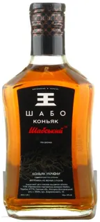 Ukraine Cognac 3 Stars 0.25L Glass Bottle — photo 2