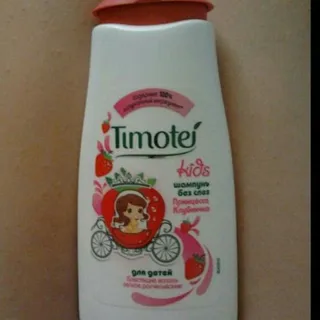 Timotei Princess Strawberry Shampoo for Kids 250ml — photo 5