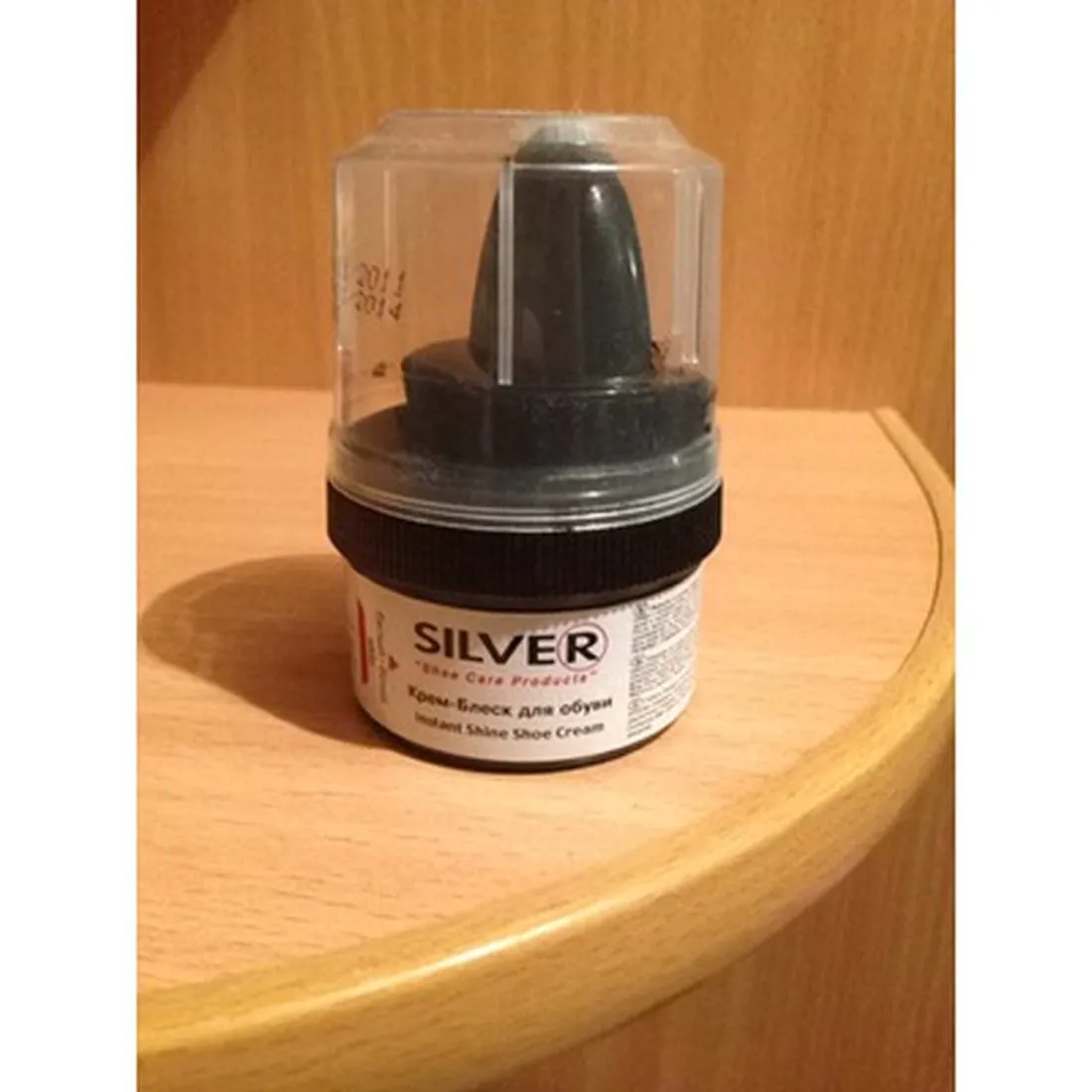 Silver Shoe Cream Shine White 50ml