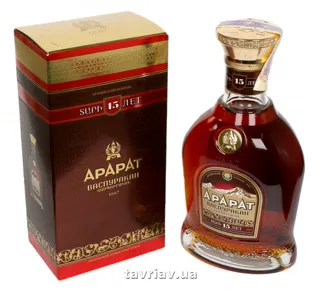 Ararat Vaspurakan Cognac 15 Years 0.5L — photo 4