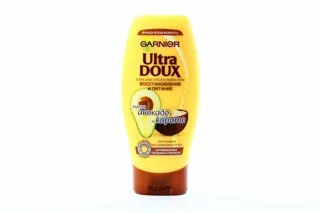 Бальзам-ополіскувач Garnier Ultra Doux Авокадо і каріте для відновлення та живлення 200 мл — фото 4