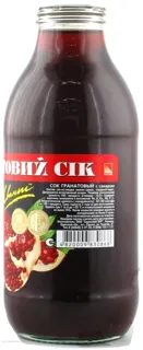 Kvant Pomegranate Juice 0.33 L glass 70% — photo 2