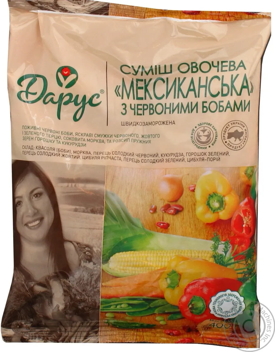Св морож Суміш Мексиканська Дарус 400 г