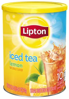 Lipton Natural Lemon Sweetened Iced Tea Mix 750g Canister — photo 9