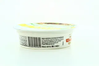 Shostka Amber Processed Cheese 50% 90g Plastic Cup — photo 2