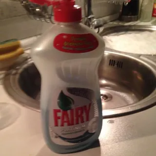 Fairy Platinum Dishwashing Liquid Ice Fresh 480ml — photo 8