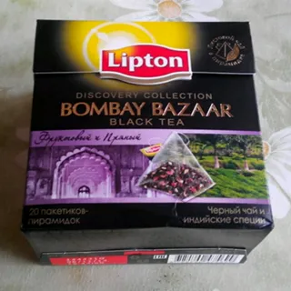 Чай Lipton Bombay Bazaar чорний, 20 пакетиків — фото 3