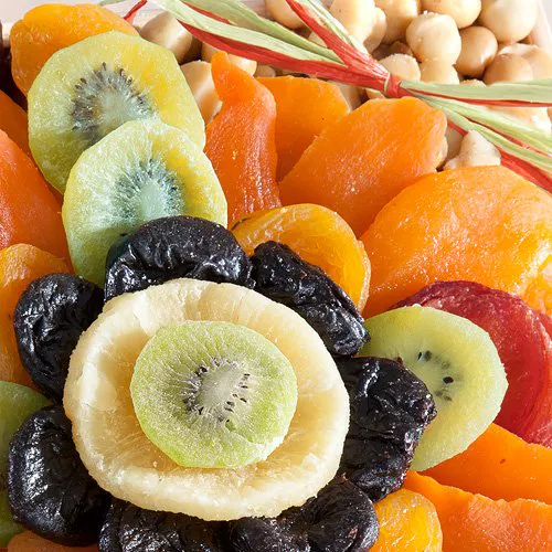 Golden State Fruit Тропічні фрукти Флора сушений лоток з горіхами подарунок