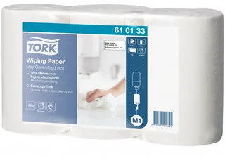 Tork M1 Mini Centrefeed Paper Dispenser Starter Pack + Mini Refill 120m — photo 5