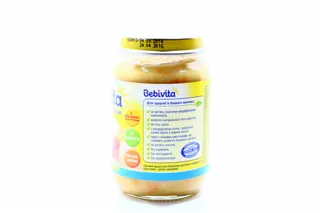 Bebivita Potato and Vegetables Puree with Turkey from 8 Months Glass Jar 190g — photo 2