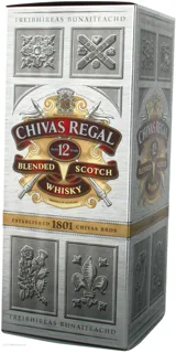 Віскі Chivas Regal односолодовий 40% 12 років 1000 мл у коробці Шотландія — фото 3