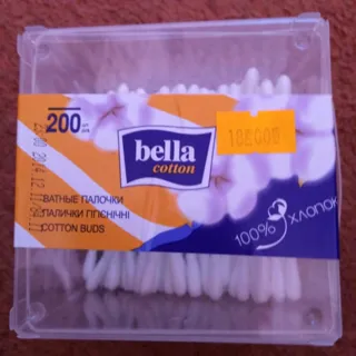 Bella Cotton Hygienic Cotton Swabs 200 pcs — photo 6