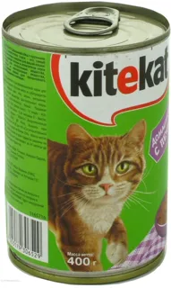 Kitekat Home Dinner Cat Food with Liver Tin 400g — photo 2