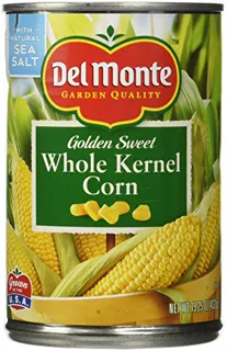 Del Monte Golden Whole Kernel Corn, 15.25 oz (Pack of 4) - With Natural Sea Salt and Pop Tab — photo 2