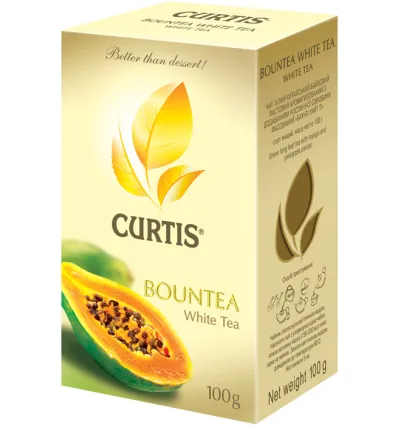 Curtis Bountea White Chinese White Leaf Flavored Tea 100g
