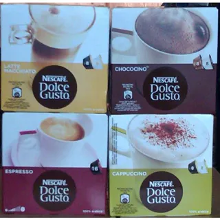 Natural ground roasted coffee Nescafe Dolce Gusto Espresso 100% Arabica 16х6g Great Britain — photo 4