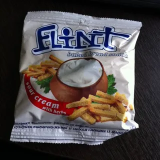 Flint sour cream and herbs croutons flow pack 35g — photo 5