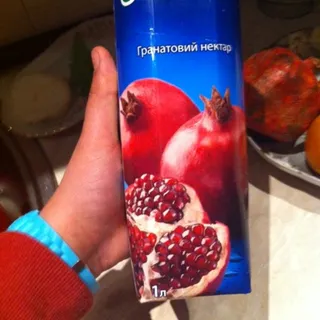 Sandora Pomegranate Nectar Clarified Pasteurized 1L — photo 2