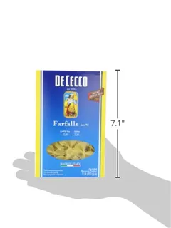 De Cecco Pasta, Farfalle, 16 oz (5 pack) — photo 2