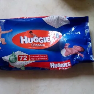 Huggies Classic Wet Wipes 72 pcs x18 — photo 9