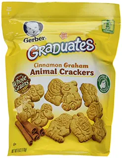 Gerber Graduates Cinnamon Graham Animal Crackers 4 oz (3 pcs) — photo 4