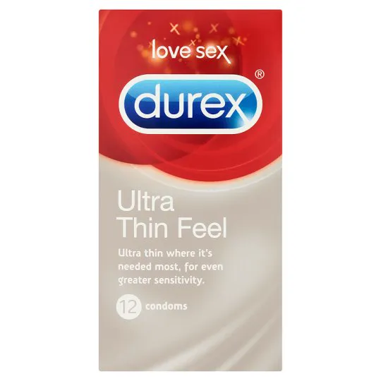 Durex Ultra Thin Condoms 12'S